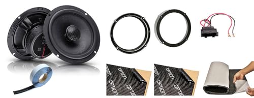 Option Heck Lautsprecher Set kompatibel mit Skoda Fabia 5J - 100% Plug & Play Koax-Lautsprecher System - 50 Watt RMS, 3 Ohm, 88 dB Wirkungsgrad Option Heck Lautsprecher Set kompatibel mit Skoda Fabia 5J - 100% Plug & Play Koax-Lautsprecher System - 50 Watt RMS, 3 Ohm, 88 dB Wirkungsgrad von Option