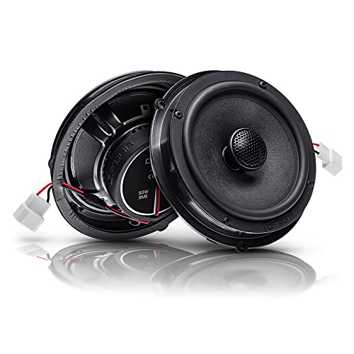 Option Heck-Lautsprecher System kompatibel mit Ford Transit 2G ab Baujahr 2013-50 Watt RMS, 3 Ohm, 88dB - 2-Wege Kompo-System von Option