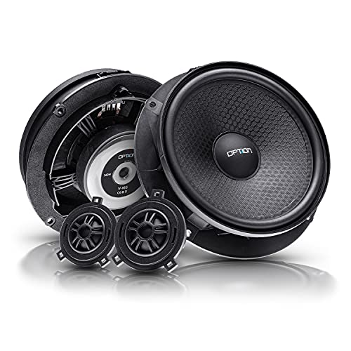 Option Lautsprecher Set kompatibel mit Skoda Kamiq - 100% Plug & Play Lautsprecher System - 70 Watt RMS, 3 Ohm, 91 dB Wirkungsgrad von Option