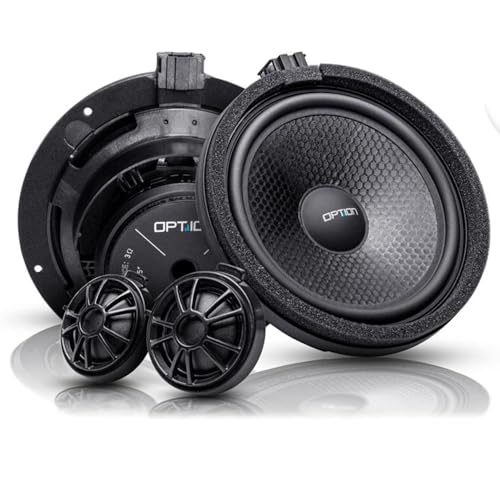 Option Lautsprecher kompatibel mit Mercedes Sprinter W906-100% Plug & Play Front-Lautsprecher-System von Option
