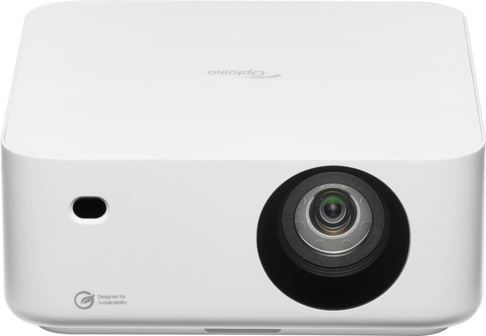 Optoma ML1080ST - DLP-Projektor - Laser - tragbar - 1200 lm - Full HD (1920 x 1080) - 16:9 - 1080p - Short-Throw Fixed-Objektiv - weiß (E9PP7LB02EZ1) von Optoma