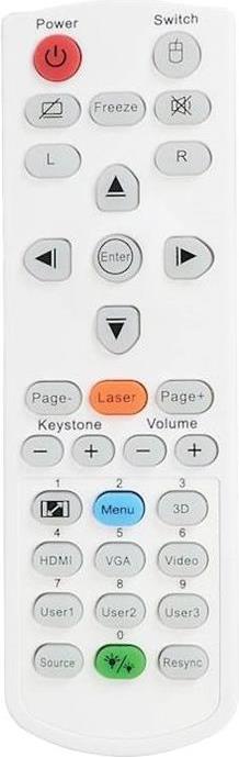 Optoma W340UST - DLP-Projektor - 3D - 4000 lm - WXGA (1280 x 800) - 16:10 - 720p - Ultra Short-Throw Fixed-Objektiv - LAN von Optoma