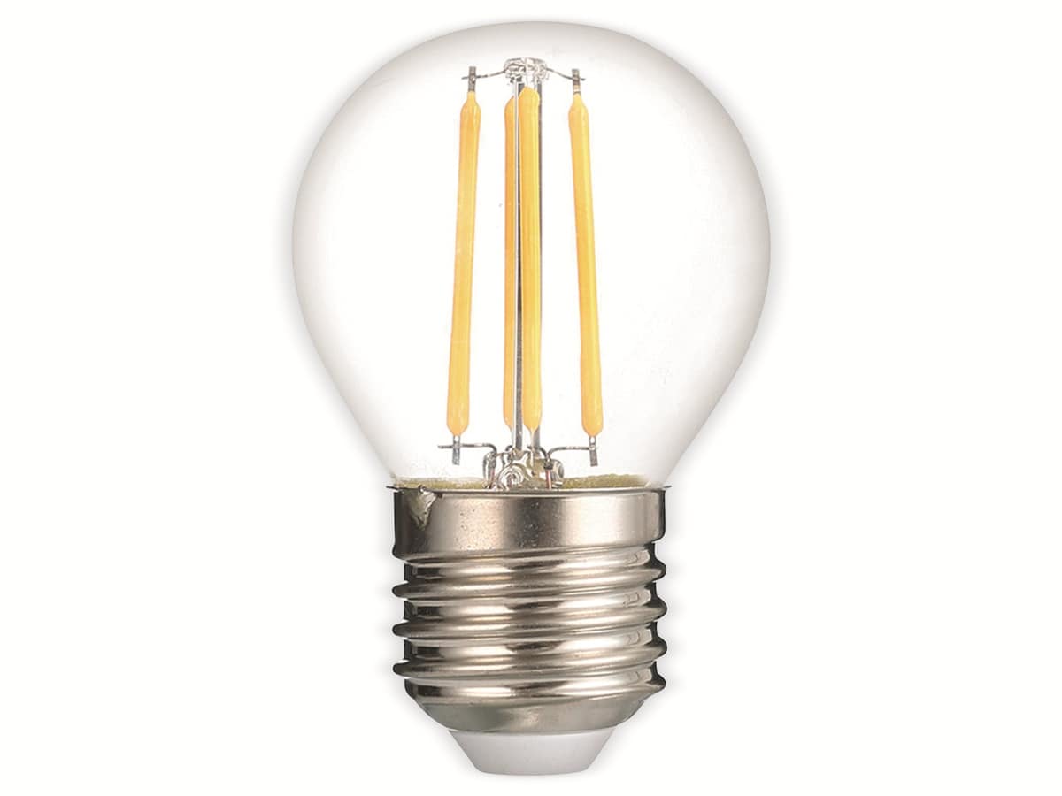 OPTONICA LED-Lampe 1325, E27, G45, EEK G, 4W, 320lm, 2700K, dimmbar von Optonica