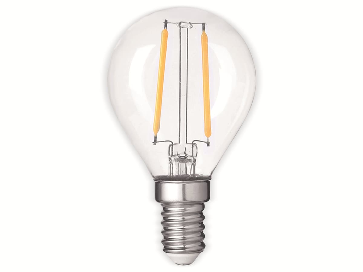 OPTONICA LED-Lampe 1417, E14, G45, EEK F, 4 W, 400 lm, 2700 K, dimmbar OPTONICA LED-Lampe 1417, E14, G45, EEK F, 4 W, 400 lm, 2700 K, dimmbar von Optonica