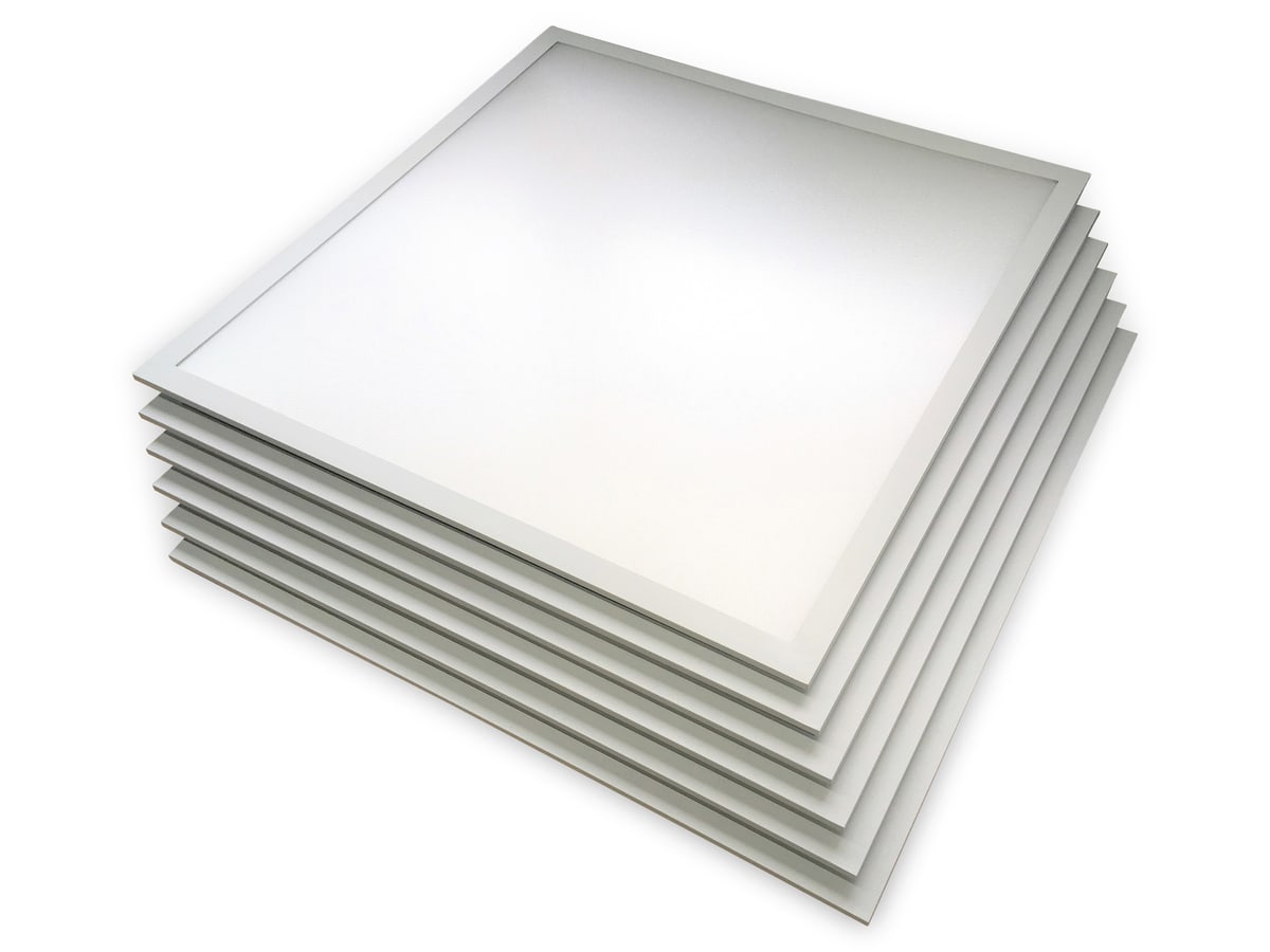 OPTONICA LED-Panel, 620x650mm, 45W, 3600lm, 4500K, 6 Stk von Optonica