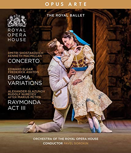 Concerto / Enigma Variations / Raymonda Act III [The Royal Ballet] [Blu-ray] von Opus Arte