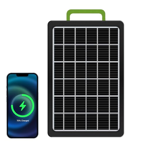 Solar Panel Charger, Solar Outlet, High-Efficiency Waterproof 15w, Led Light, Camping Accessories, Power Supply for Security Cameras, Monitors, Fans, Outdoor Devices, Phones Solar Panel Charger, Solar Outlet, High-Efficiency Waterproof 15w, Led Light, Camping Accessories, Power Supply for Security Cameras, Monitors, Fans, Outdoor Devices, Phones von Opvonxeh