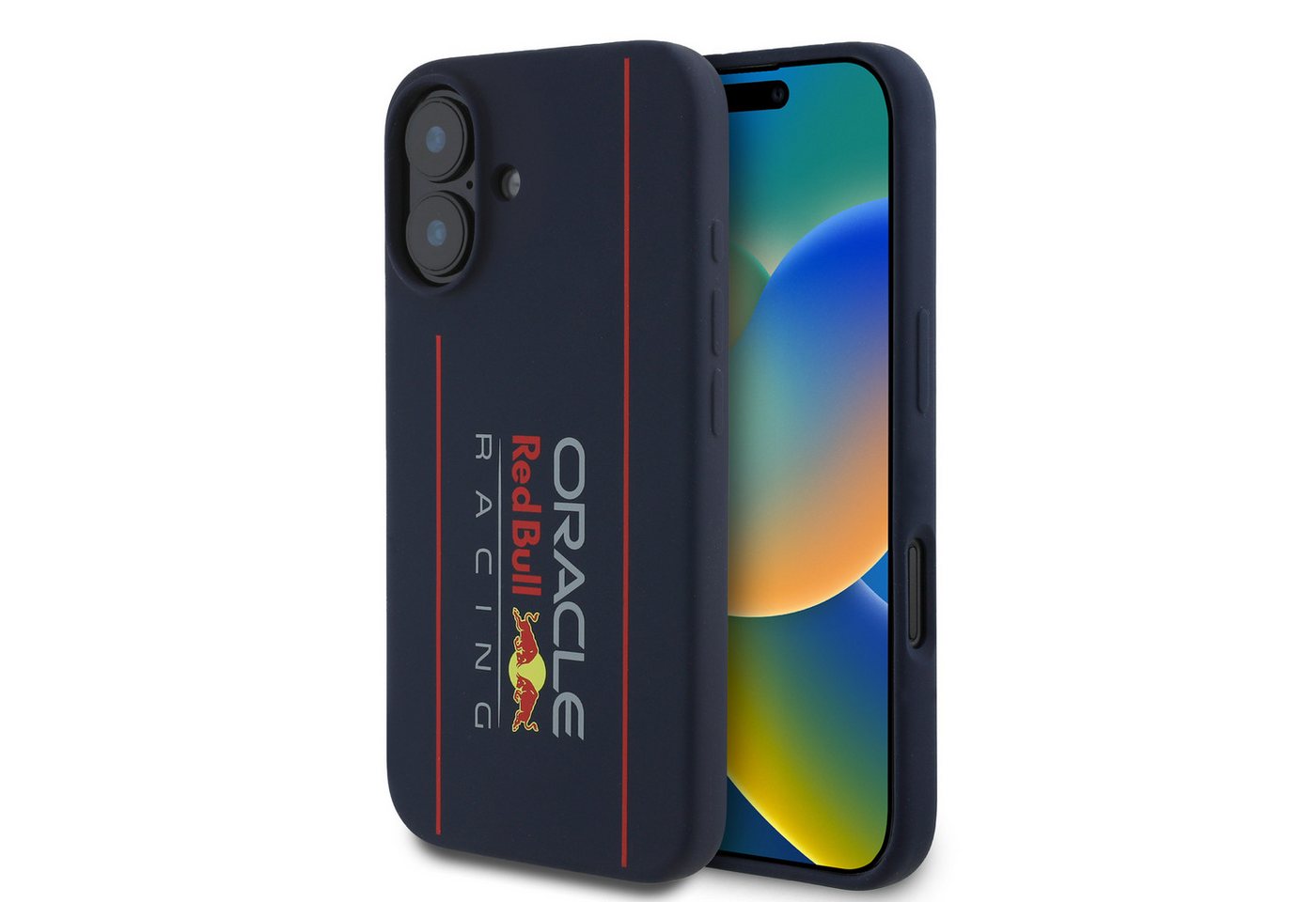 Oracle Red Bull Racing Handyhülle Red Bull Silikon vertikal Logo MagSafe Case Hülle f. iPhone 16 Navy Oracle Red Bull Racing Handyhülle Red Bull Silikon vertikal Logo MagSafe Case Hülle f. iPhone 16 Navy von Oracle Red Bull Racing