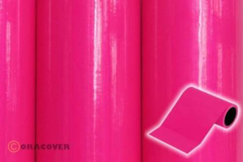 Oracover 27-025-025 Dekorstreifen Oratrim (L x B) 25m x 12cm Pink (fluoreszierend) von Oracover