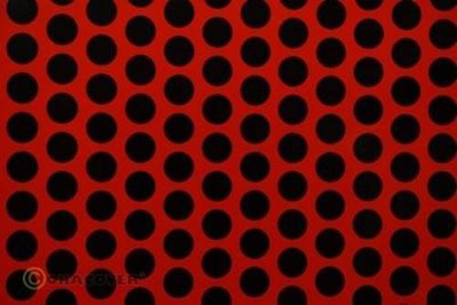 Oracover 45-022-071-002 Klebefolie Orastick Fun 1 (L x B) 2m x 60cm Hellrot, Schwarz von Oracover