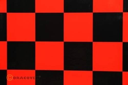 Oracover 491-023-071-002 Bügelfolie Fun 5 (L x B) 2m x 60cm Rot, Schwarz von Oracover