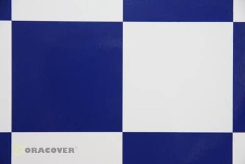 Oracover 691-010-052-002 Bügelfolie Fun 6 (L x B) 2m x 60cm Weiß, Dunkelblau von Oracover