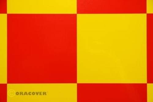 Oracover 691-033-023-002 Bügelfolie Fun 6 (L x B) 2m x 60cm Gelb, Rot von Oracover
