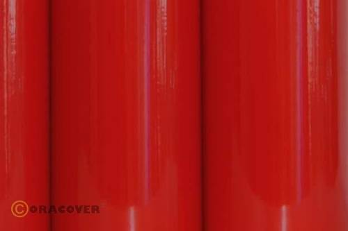 Oracover 80-029-010 Plotterfolie Easyplot (L x B) 10m x 60cm Transparent-Rot von Oracover