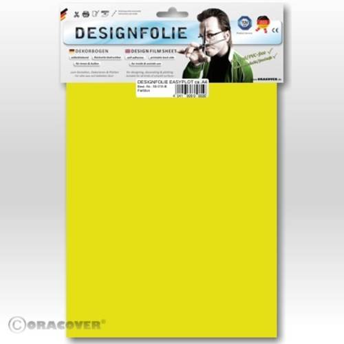 Oracover 80-039-B Designfolie Easyplot (L x B) 300mm x 208mm Transparent-Gelb von Oracover