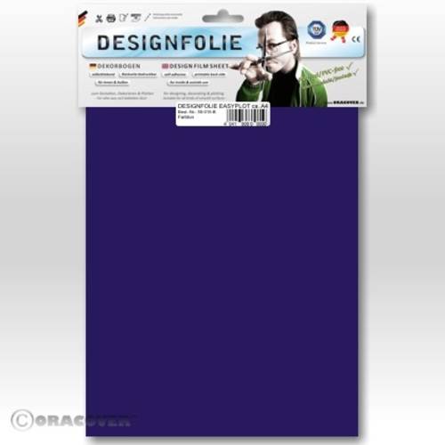 Oracover 80-074-B Designfolie Easyplot (L x B) 300mm x 208mm Transparent-Blau-Lila von Oracover