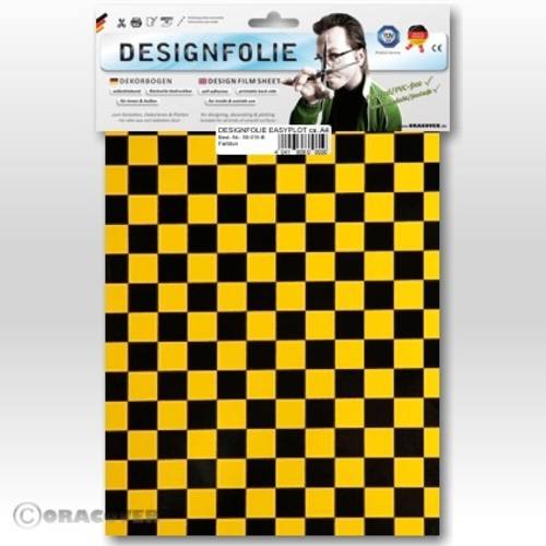 Oracover 95-037-071-B Designfolie Easyplot Fun 4 (L x B) 300mm x 208mm Perlmutt, Gold, Gelb, Schwarz von Oracover