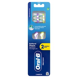 2 Oral-B Pro-Clean 40 Medium Zahnbürsten von Oral-B