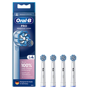 4 Oral-B PRO Sensitive Clean Zahnbürstenaufsätze von Oral-B