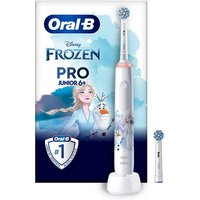 Oral-B Junior Pro Frozen Elektrische Zahnbürste für Kinder ab 6 Jahren weiß von Oral-B