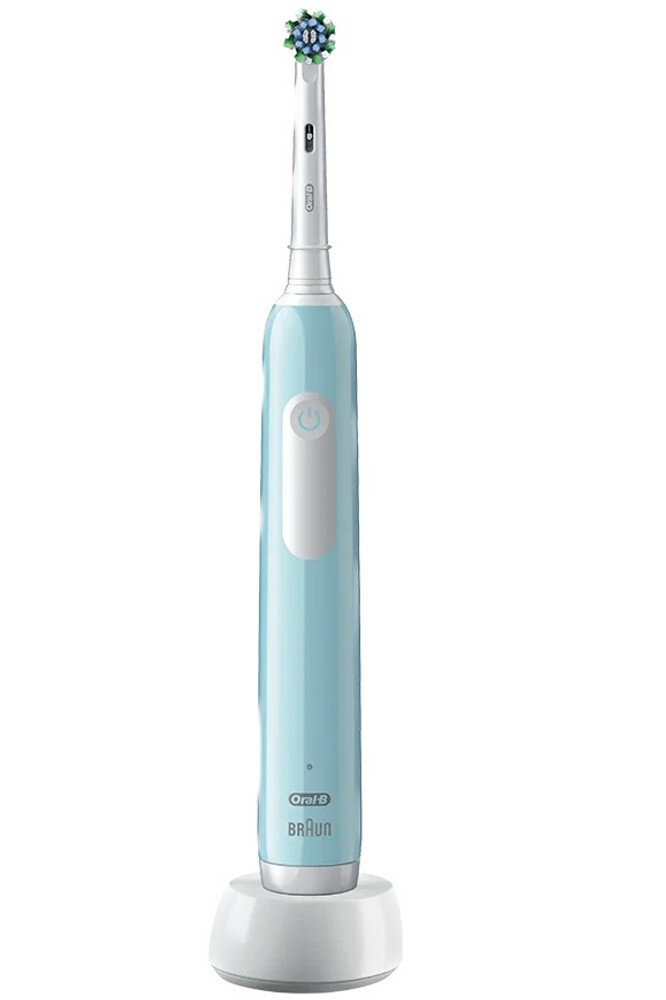 Oral-B Pro 1 Cross Action Erwachsener Rotierende Zahnbürste Blau, Weiß von Oral-B