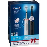 Oral-B Pro 3 3900 Duo Zahnbürste Schwarz / Weiß von Oral-B