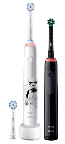 Oral-B Pro 3000 Star Wars Familiy Edition 760505 Elektrische Kinderzahnbürste, Elektrische Zahnbür von Oral-B