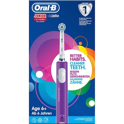 Oral-B Pro Junior Elektrische Zahnbürste Base Purple Oral-B Pro Junior Elektrische Zahnbürste Base Purple von Oral-B
