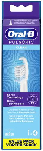 Oral-B Pulsonic Clean Aufsteckbürsten für elektrische Zahnbürste 4 St. Weiß Oral-B Pulsonic Clean Aufsteckbürsten für elektrische Zahnbürste 4 St. Weiß von Oral-B