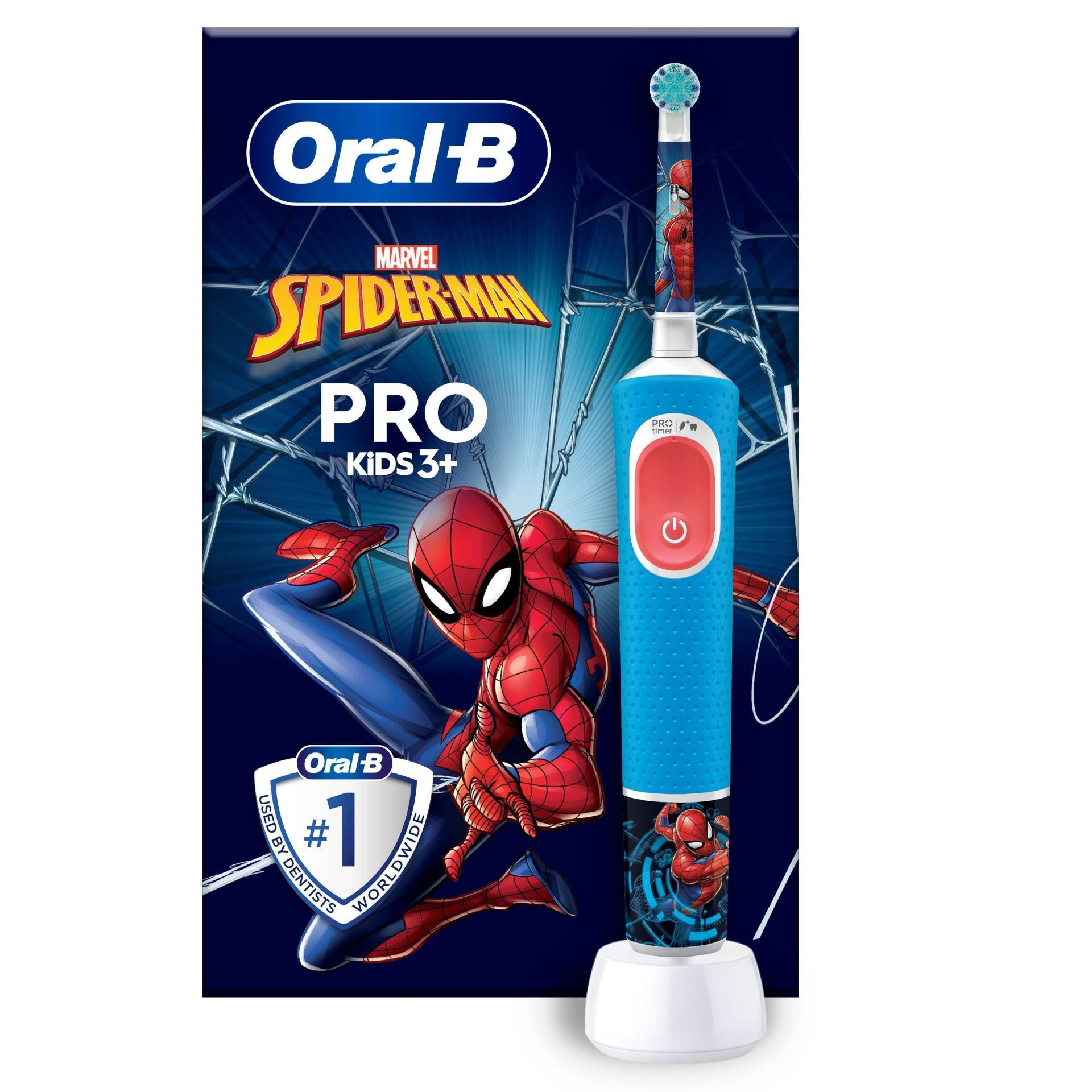 Oral-B - Vitality Pro Kinder Spiderman Elektrische Zahnbürste CLS von Oral B