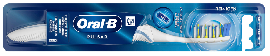 Oral-B Zahnbürste PULSAR 35, mittel, batteriebetrieben von Oral-B