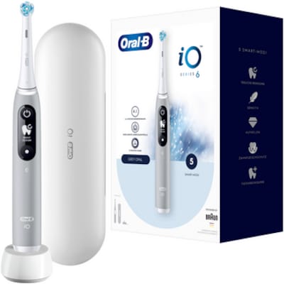 Oral-B iO Series 6 Grey Opal Elektrische Zahnbürste von Oral-B
