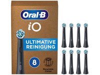 Oral-B iO Series Ultimate Clean Zahnbürstenköpfe – Schwarz – 8er-Pack von Oral-B