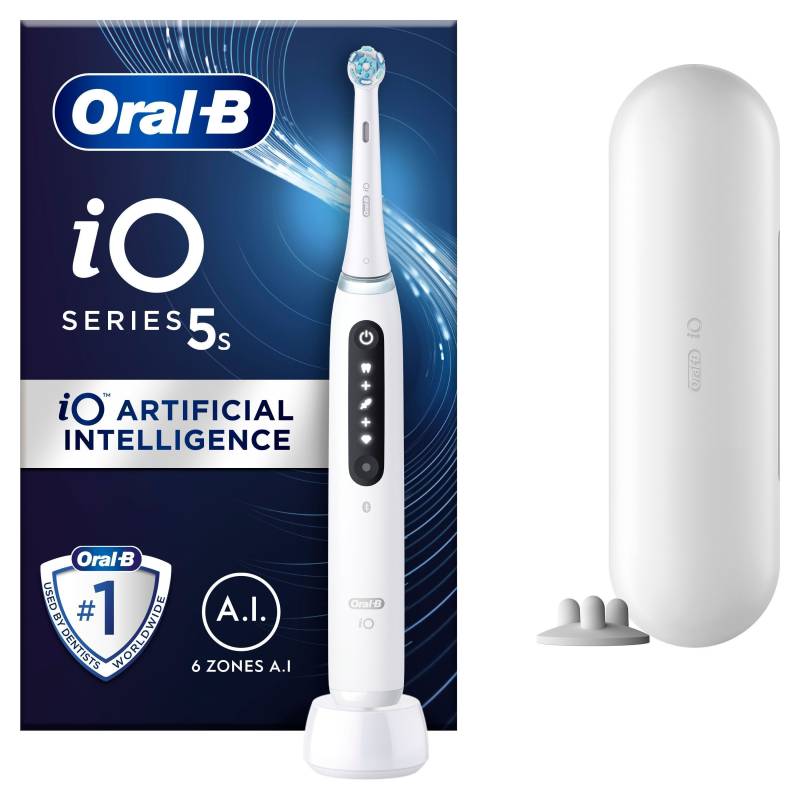 Oral-B - iO5s Weiße Elektrische Zahnbürste von Oral B