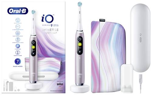 Oral-B iOM9.1A1.5ADH Elektrische Zahnbürste Rotierend/Pulsierend Violett, Weiß von Oral-B