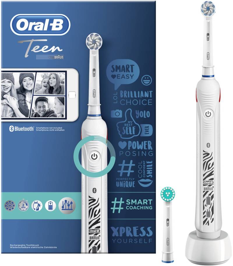 Teen Elektrische Zahnbürste weiß von Oral-B