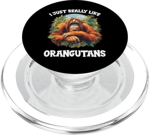 Orangutan Orang-Utans Orang-Utan PopSockets PopGrip für MagSafe Orangutan Orang-Utans Orang-Utan PopSockets PopGrip für MagSafe von Orang-Utans Orang-Utan Tier Shop