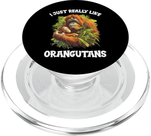 Orangutan Orang-Utans Orang-Utan PopSockets PopGrip für MagSafe von Orang-Utans Orang-Utan Tier Shop