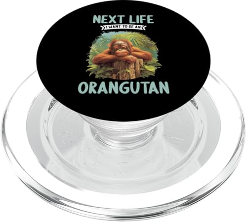 Orangutan Orang-Utans Orang-Utan PopSockets PopGrip für MagSafe von Orang-Utans Orang-Utan Tier Shop