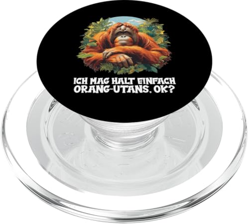 Orangutan Orang-Utans Orang-Utan PopSockets PopGrip für MagSafe Orangutan Orang-Utans Orang-Utan PopSockets PopGrip für MagSafe von Orang-Utans Orang-Utan Tier Shop
