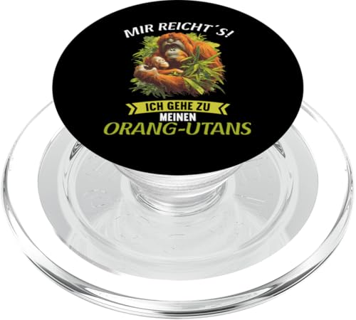 Orangutan Orang-Utans Orang-Utan PopSockets PopGrip für MagSafe von Orang-Utans Orang-Utan Tier Shop