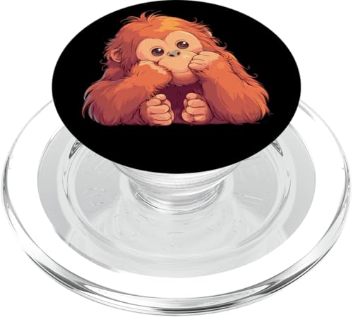 Orangutan Orang-Utans Orang-Utan PopSockets PopGrip für MagSafe von Orang-Utans Orang-Utan Tier Shop