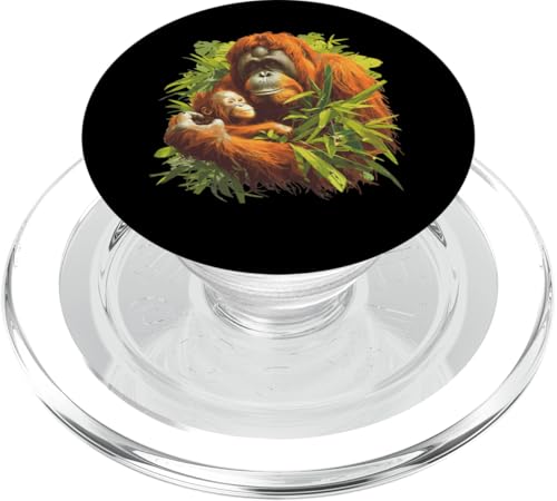 Orangutan Orang-Utans Orang-Utan PopSockets PopGrip für MagSafe von Orang-Utans Orang-Utan Tier Shop