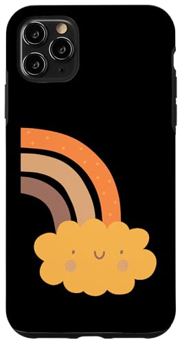 Boho Burnt Orange mit halbem Regenbogenmuster auf der Rückseite mit Leopardenmuster Hülle für iPhone 11 Pro Max Boho Burnt Orange mit halbem Regenbogenmuster auf der Rückseite mit Leopardenmuster Hülle für iPhone 11 Pro Max von Orange You Boho