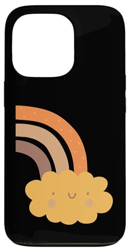 Boho Burnt Orange mit halbem Regenbogenmuster auf der Rückseite mit Leopardenmuster Hülle für iPhone 13 Pro Boho Burnt Orange mit halbem Regenbogenmuster auf der Rückseite mit Leopardenmuster Hülle für iPhone 13 Pro von Orange You Boho