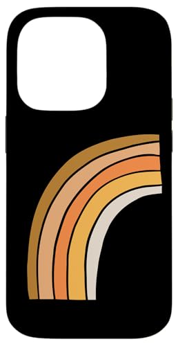Boho Burnt Orange mit halbem Regenbogenmuster auf der Rückseite mit Leopardenmuster Hülle für iPhone 14 Pro Boho Burnt Orange mit halbem Regenbogenmuster auf der Rückseite mit Leopardenmuster Hülle für iPhone 14 Pro von Orange You Boho