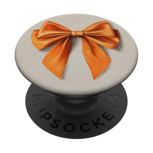 Girly | Schleife in Aquarell | Kokette | Ästhetische orange Schleife PopSockets Klebender PopGrip Girly | Schleife in Aquarell | Kokette | Ästhetische orange Schleife PopSockets Klebender PopGrip von Orange cute theme