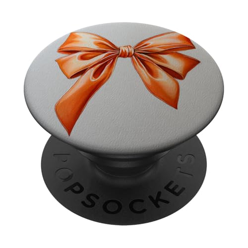 Girly | Schleife in Aquarell | Kokette | Ästhetische orange Schleife PopSockets Klebender PopGrip Girly | Schleife in Aquarell | Kokette | Ästhetische orange Schleife PopSockets Klebender PopGrip von Orange cute theme