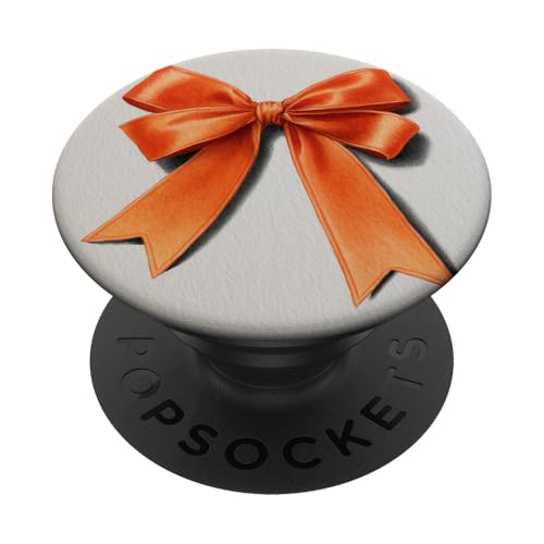 Girly | Schleife in Aquarell | Kokette | Ästhetische orange Schleife PopSockets Klebender PopGrip Girly | Schleife in Aquarell | Kokette | Ästhetische orange Schleife PopSockets Klebender PopGrip von Orange cute theme