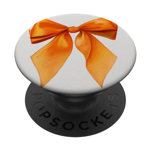 Girly | Schleife in Aquarell | Kokette | Ästhetische orange Schleife PopSockets Klebender PopGrip Girly | Schleife in Aquarell | Kokette | Ästhetische orange Schleife PopSockets Klebender PopGrip von Orange cute theme
